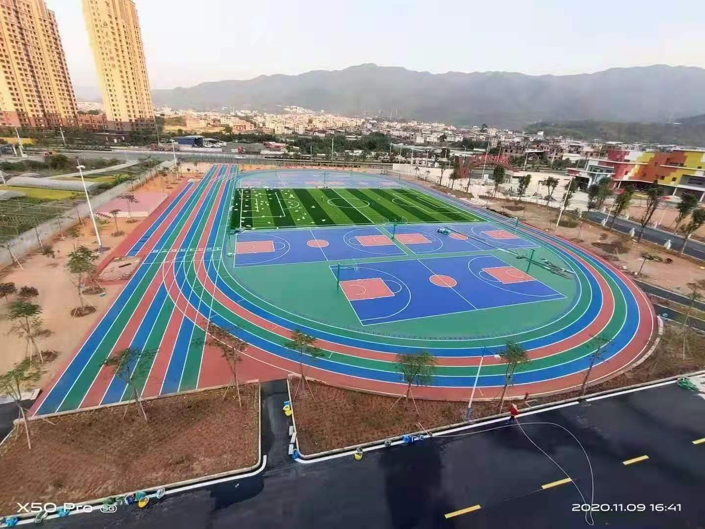 四川硅PU球場(chǎng)施工
